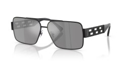 Versace VE 2290 - 12616G MATTE BLACK dark grey mirror silver
