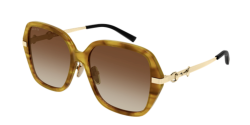Gucci GG 2055SA - 003 HAVANA/GOLD brown gradient