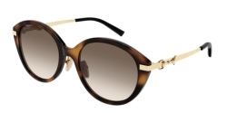 Gucci GG 2056SA - 002 HAVANA/GOLD brown gradient