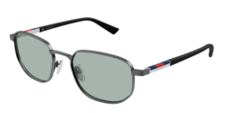 Gucci GG 2093S - 002 GUNMETAL/BLACK blue