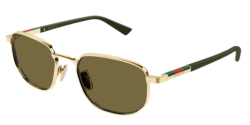 Gucci GG 2093S - 003 GOLD/GREEN brown