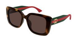 Gucci GG 2118SA - 002 HAVANA/GREEN brown