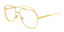 Bottega Veneta BV 1465S - 005 GOLD transparent