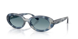 Ray-Ban RB 2223 - 14503M OPAL BLUE HAVANA blue gradient grey