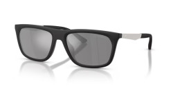 Emporio Armani EA 4272U - 63726G MATTE BLACK dark grey mirror silver
