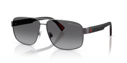 Polo Ralph Lauren PH 3165 - 9215T3 SEMISHINE DARK GUNMETAL gradient grey polarized