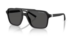 Armani Exchange AX 4166SU - 807887 MATTE BLACK dark grey