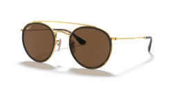 Ray-Ban RB 3647N - 001/57 ARISTA GOLD polarized b-15 brown