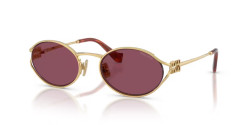 Miu Miu MU 52YS - 5AK20Y GOLD dark violet