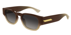 Bottega Veneta BV 1460S - 003 BROWN grey gradient