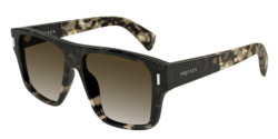 Alexander McQueen AM 0550S - 002 HAVANA brown gradient