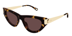 Chloe CH 0350S - 003 HAVANA/GOLD violet