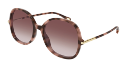 Chloe CH 0383S - 004 HAVANA red gradient