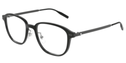 Mont Blanc MB 0466OA - 001 BLACK/GUNMETAL