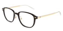 Mont Blanc MB 0466OA - 003 HAVANA/GOLD