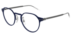 Mont Blanc MB 0469OL - 003 BLUE/GUNMETAL