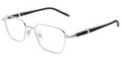Mont Blanc MB 0485O - 004 SILVER/BLACK