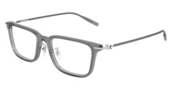 Mont Blanc MB 0489OA - 004 GREY/SILVER
