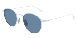 Mont Blanc MB 0473S - 005 SILVER blue