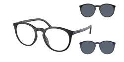 Polo Ralph Lauren PH 4183U - 588687 MATTE BLACK grey blue