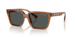 Armani Exchange AX 4147S - 835887 SHINY TRANSPARENT BROWN dark grey