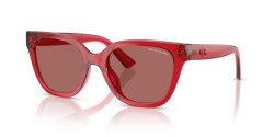 Armani Exchange AX 4164SU - 839369 TRANSPARENT CHERRY dark violet