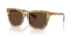Burberry BE 4487 - 416373 CHECK SAND dark brown