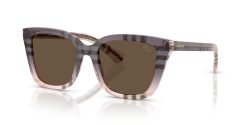 Burberry BE 4487 - 422073 CHECK GRADIENT ROSE solid brown