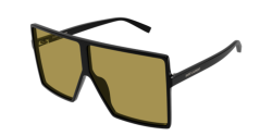 Saint Laurent SL 909 BETTY S - 002 BLACK yellow