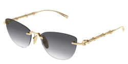 Gucci GG 2063S - 001 GOLD grey gradient