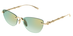 Gucci GG 2063S - 003 GOLD green mirror