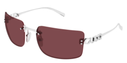 Gucci GG 2038S - 002 SILVER red