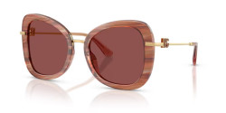 Dolce&Gabbana DG 4535 - 347375 STRIPED RED dark violet