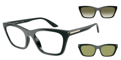 Emporio Armani EA 4274BU - 63801W SHINY DARK GREEN clear