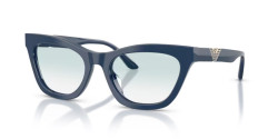 Emporio Armani EA 4259U - 63253F SHINY BLUE clear gradient blue