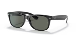 Ray-Ban RB 2132 NEW WAYFARER - 901 BLACK  g-15 green