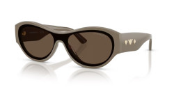 Emporio Armani EA 4265U - 634273 CRYSTAL/COLA/LIME solid brown