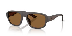 Emporio Armani EA 4266U - 618673 RUBBERISED MATT BROWN brown