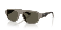 Emporio Armani EA 4266U - 636187 RUBBERISED MATT LIGHT BROWN dark grey