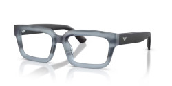 Emporio Armani EA 3277U - 6368 STRIPED HAVANA BLUE