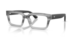 Emporio Armani EA 3277U - 6367 STRIPED HAVANA GREY