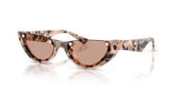 Jimmy Choo JC 5049HU - 508073 PINK HAVANA brown