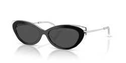 Jimmy Choo JC 5065D - 510287 BLACK/CRYSTAL dark grey