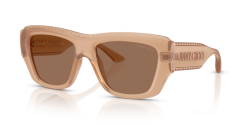 Jimmy Choo JC 6003U - 509173 TRANSPARENT TAN dark brown