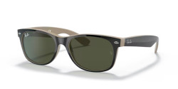Ray-Ban RB 2132 NEW WAYFARER - 875 BLACK g-15 green