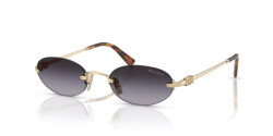Miu Miu MU A54S - ZVN5D1 PALE GOLD grey gradient
