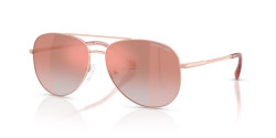 Michael Kors MK 1172 PERLEDO - 11086F ROSE GOLD pink gradient mirror pink