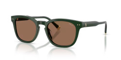 Polo Ralph Lauren PH 4242U - 614073 SHINY DARK GREEN dark brown