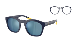 Polo Ralph Lauren PH 4243U - 558855 SHINY NAVY BLUE dark blue mirror blue