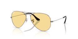 Ray-Ban RB 3025 AVIATOR LARGE METAL - 004/R6 GUNMETAL yellow